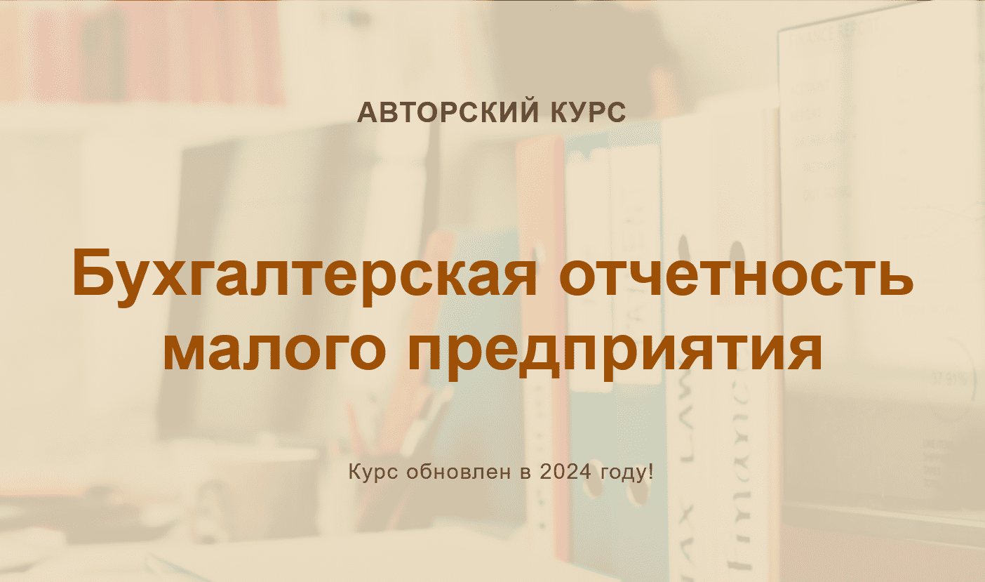 [О. Шулова, В. Власенко] [учетбеззабот.рф] Бухгалтерская отчетность малого предприятия (2024)